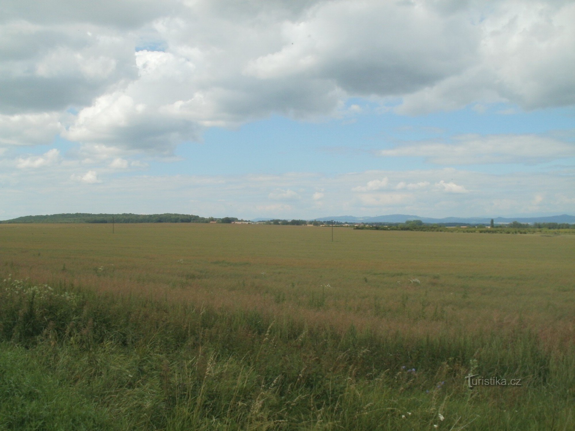udsigt fra Slavhostic (fra Žlunické les) - panorama