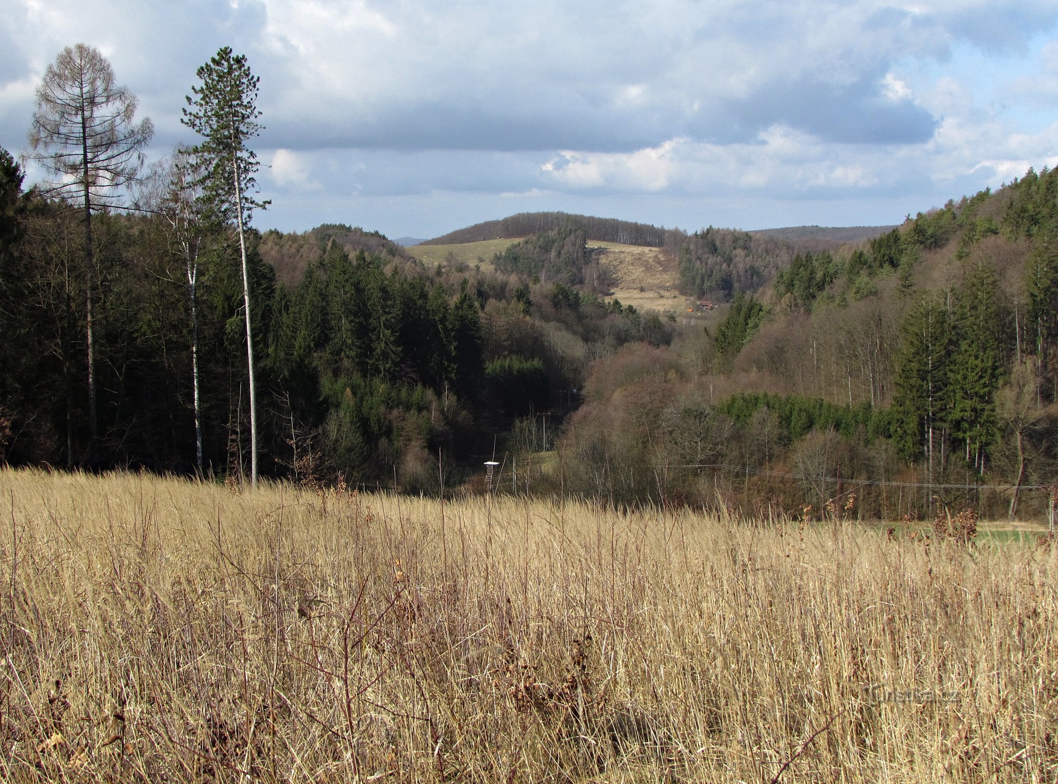 Utsikt från Trávník