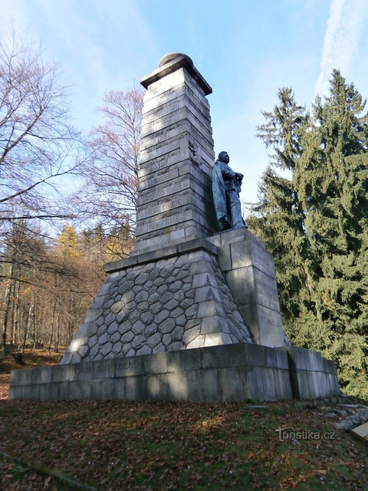 Udsigt - J. Š. Baar-monumentet