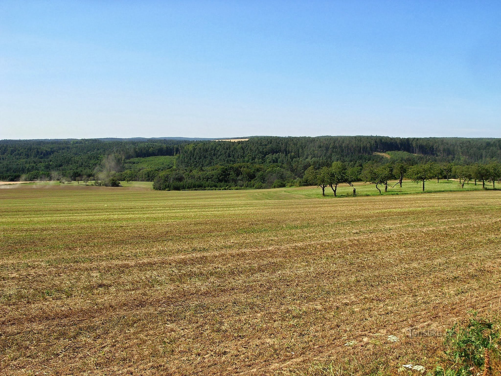 Pogled u blizini Rychtářova