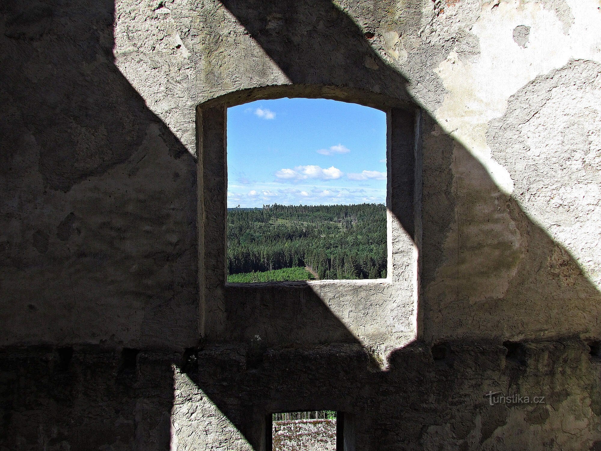 Vederi de la Castelul Landštejna