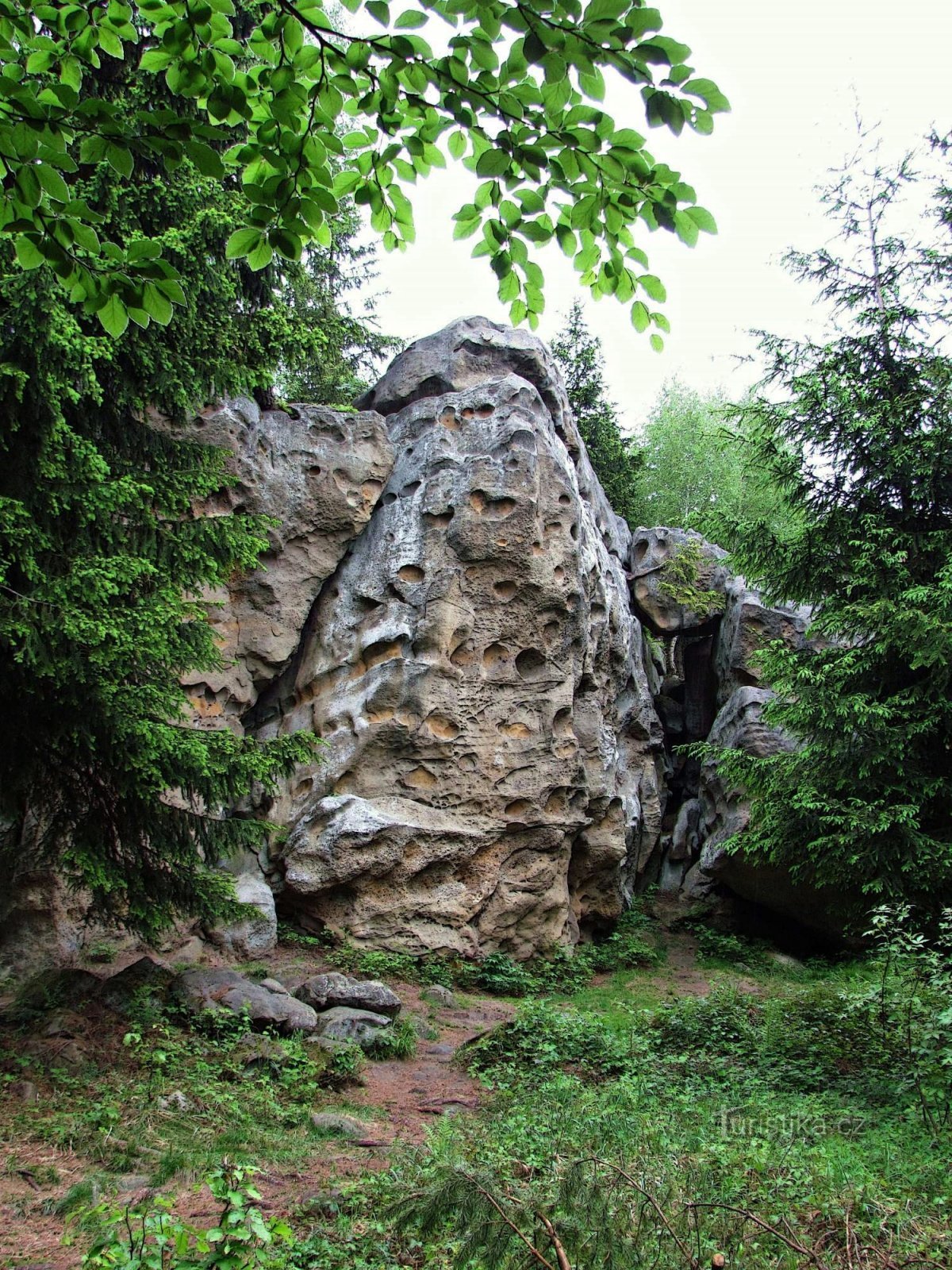 Pogled s Lačnovih stijena