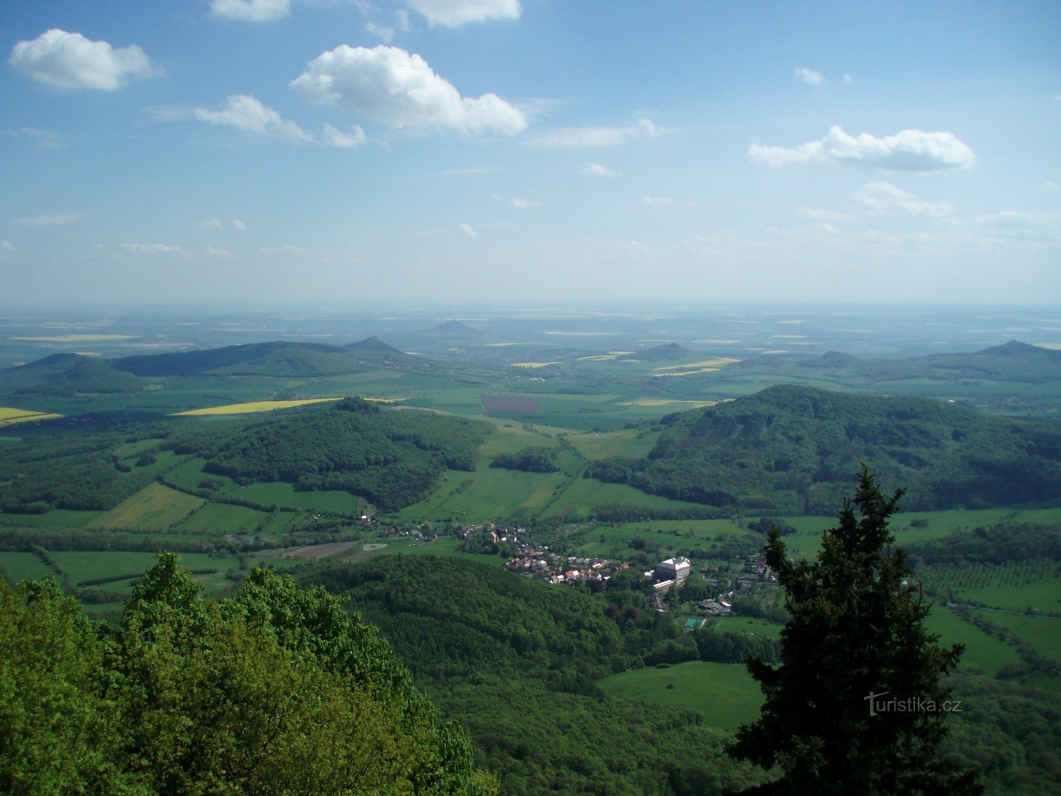 Ansichten von Milešovka