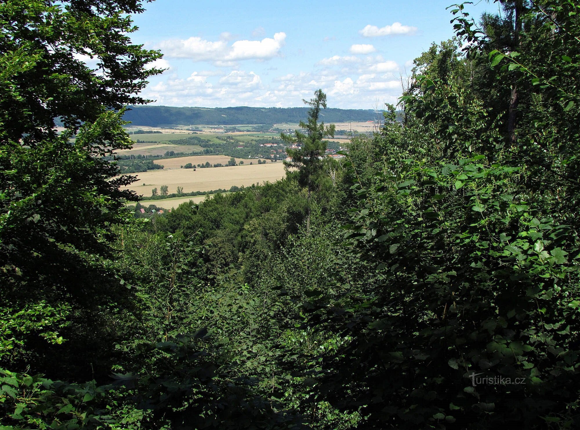 vistas desde la ruta turística azul a Gabrielka