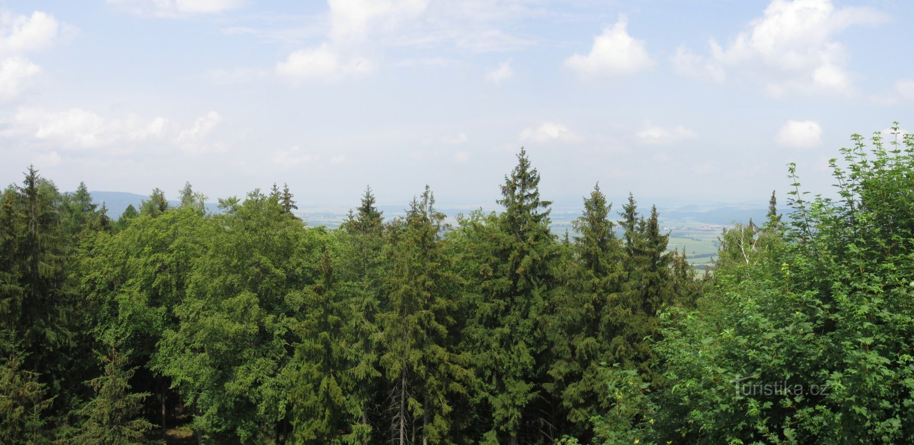 Vistas da torre de observação