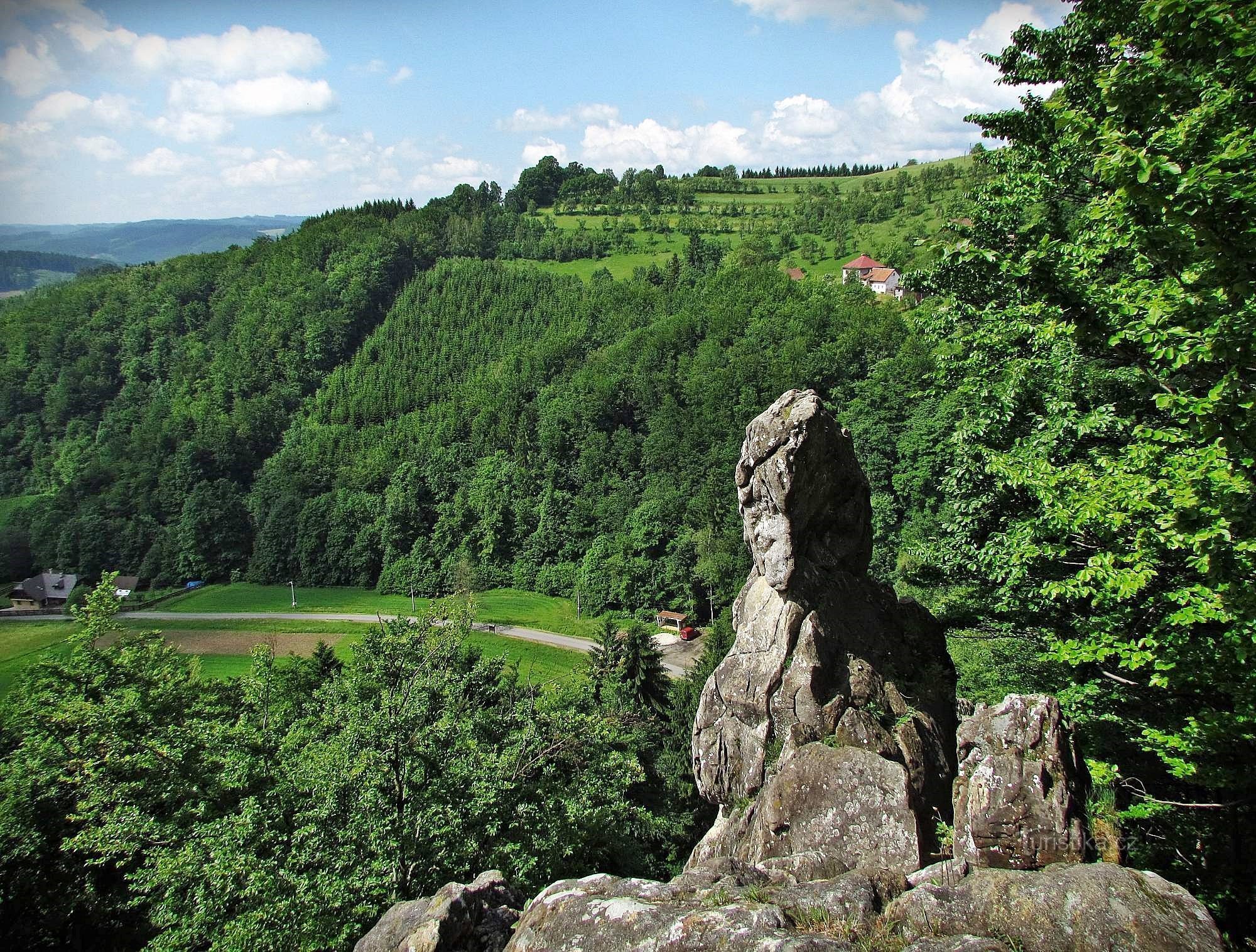 Pogled s Valove skále