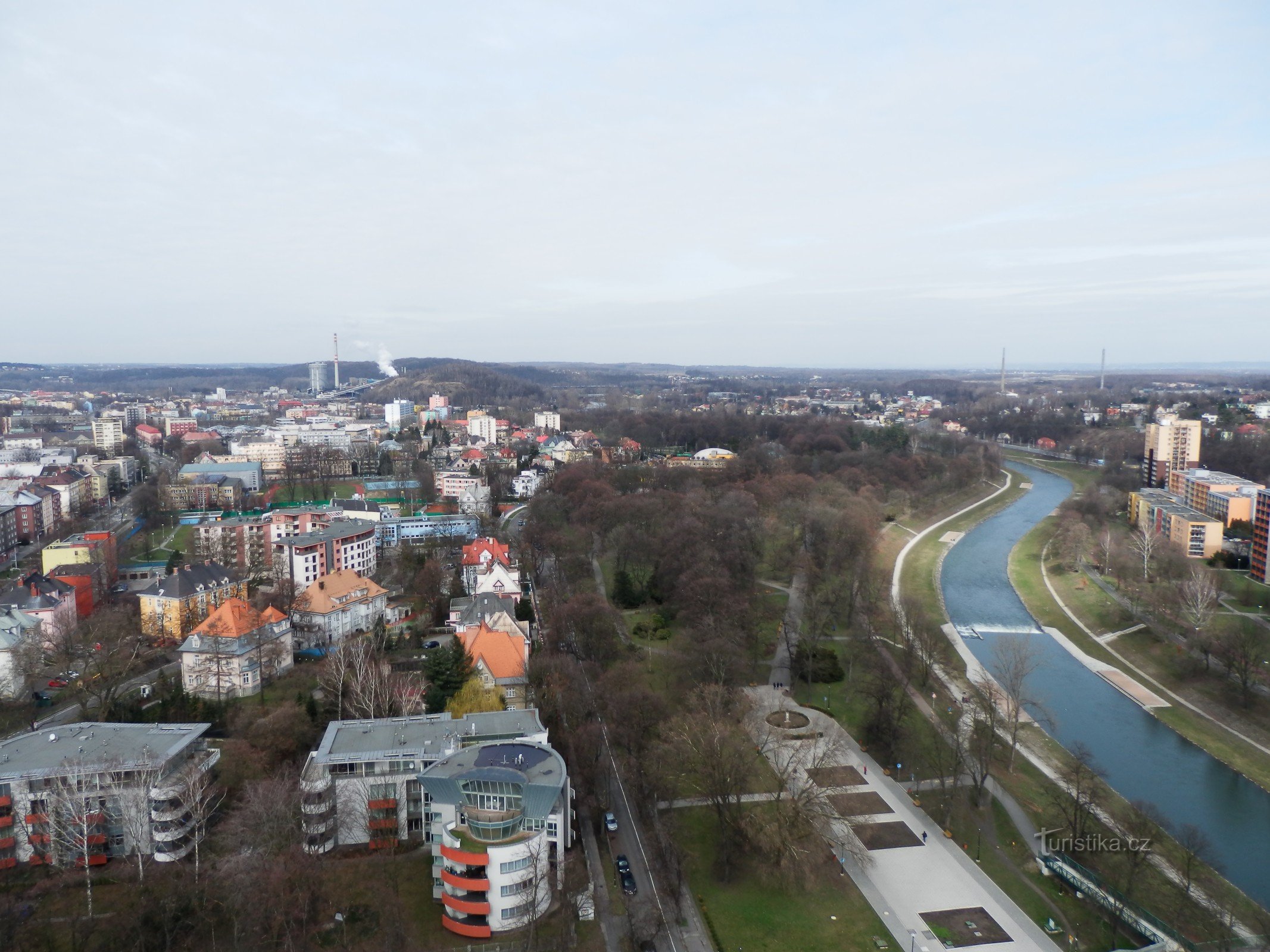 vue depuis la tour de la nouvelle mairie