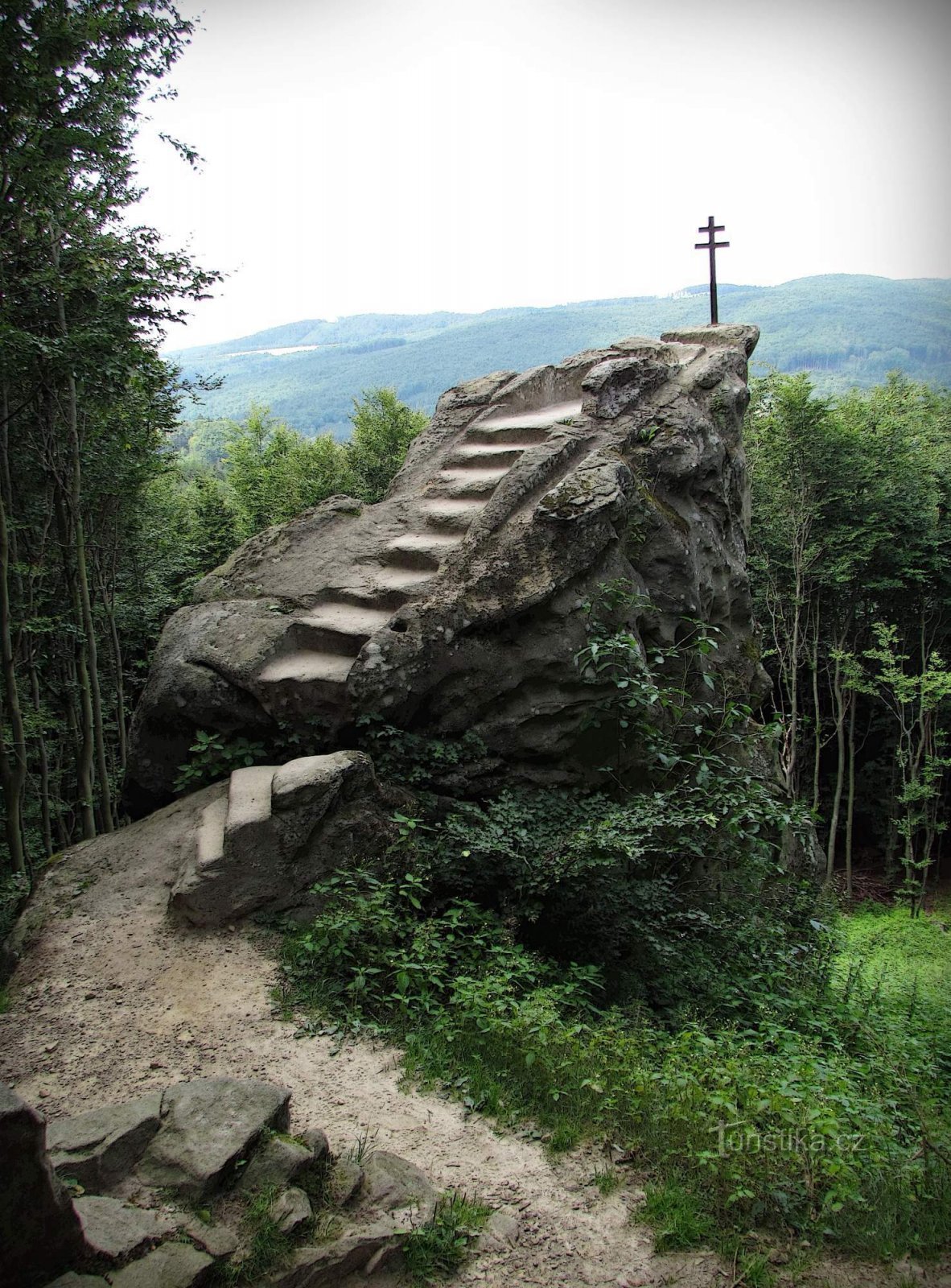 Quang cảnh từ Pulpit ở Chřibská