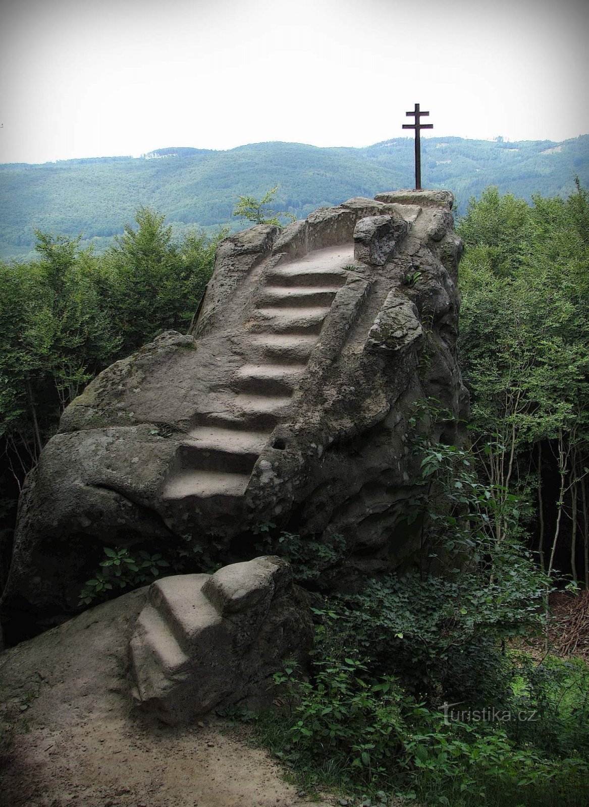 Quang cảnh từ Pulpit ở Chřibská