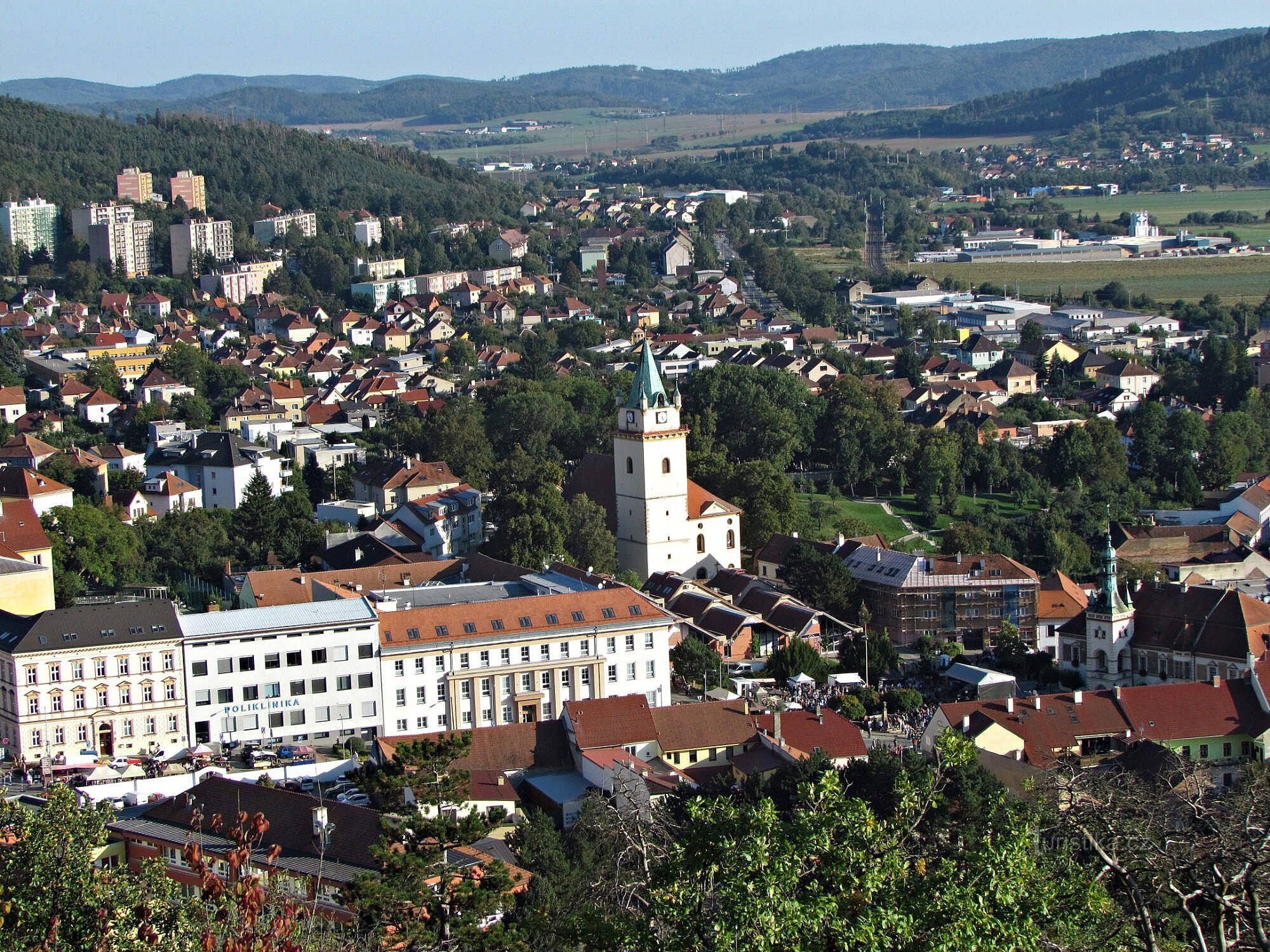 Vistas desde las pistas de Květnice