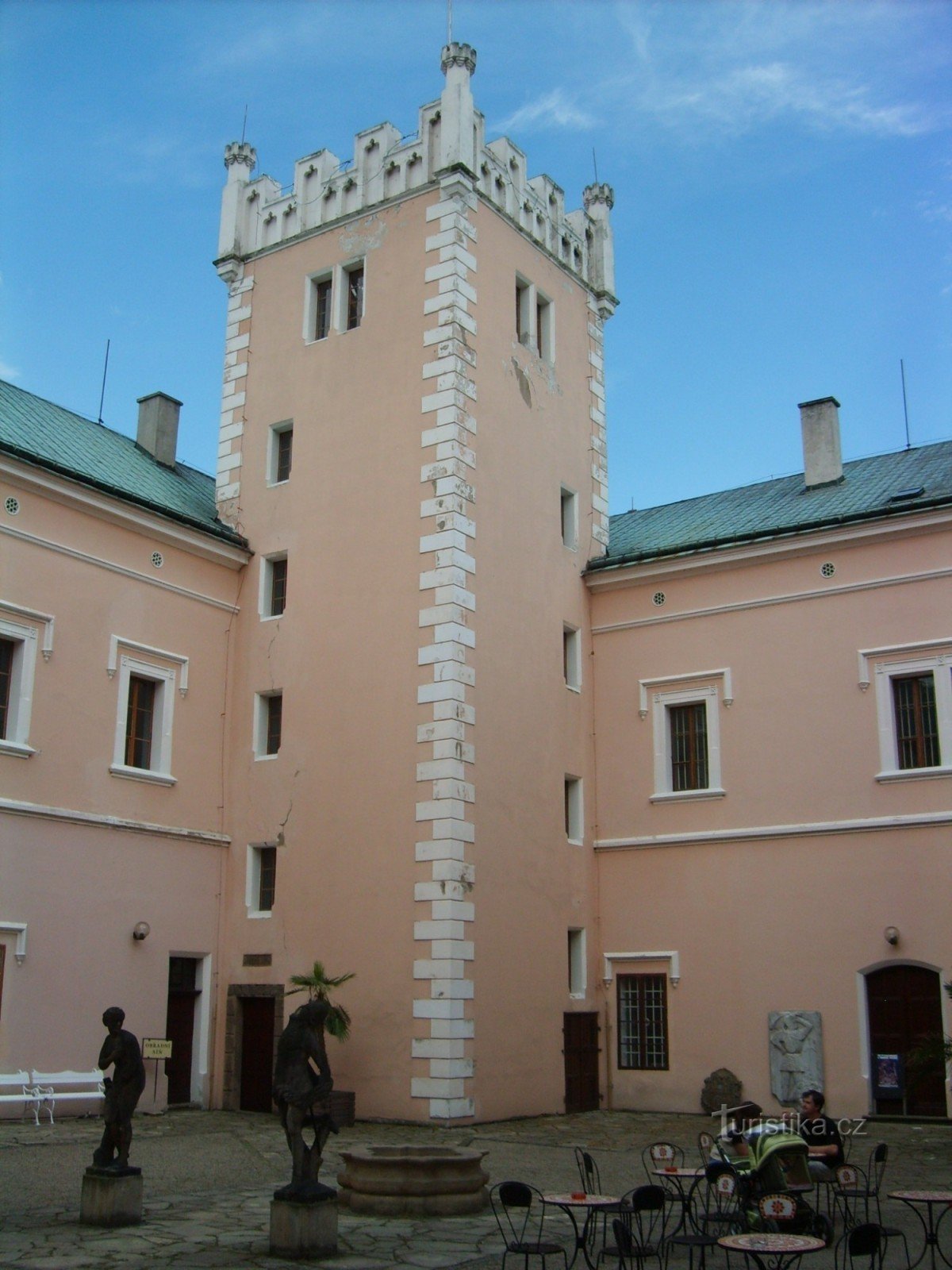 torre do castelo de observação