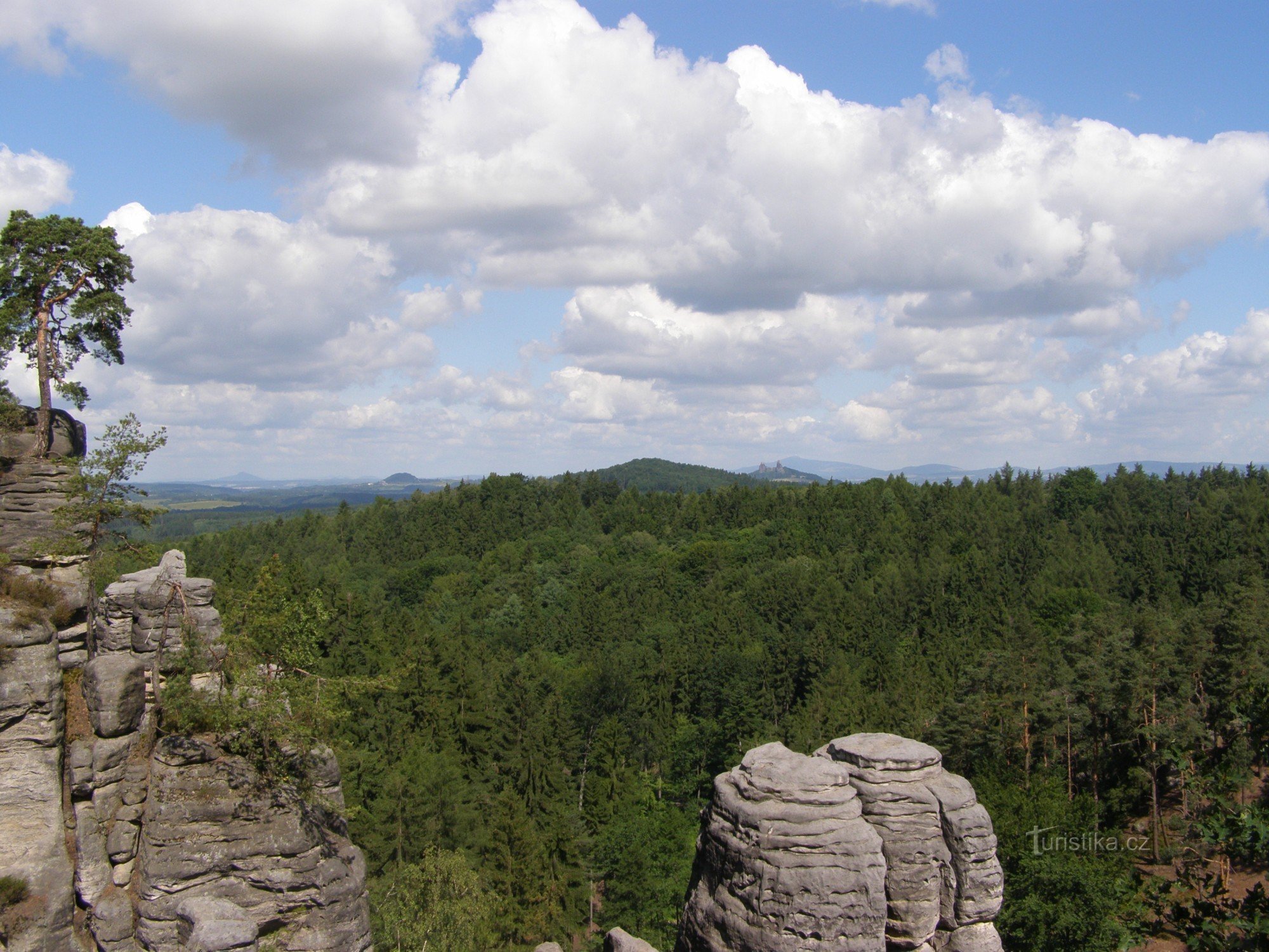 View of the Bohemian Paradise