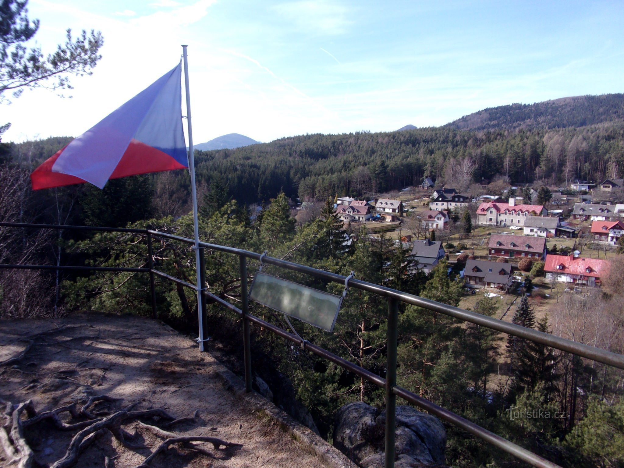 Havran u Polesí nézőpontja