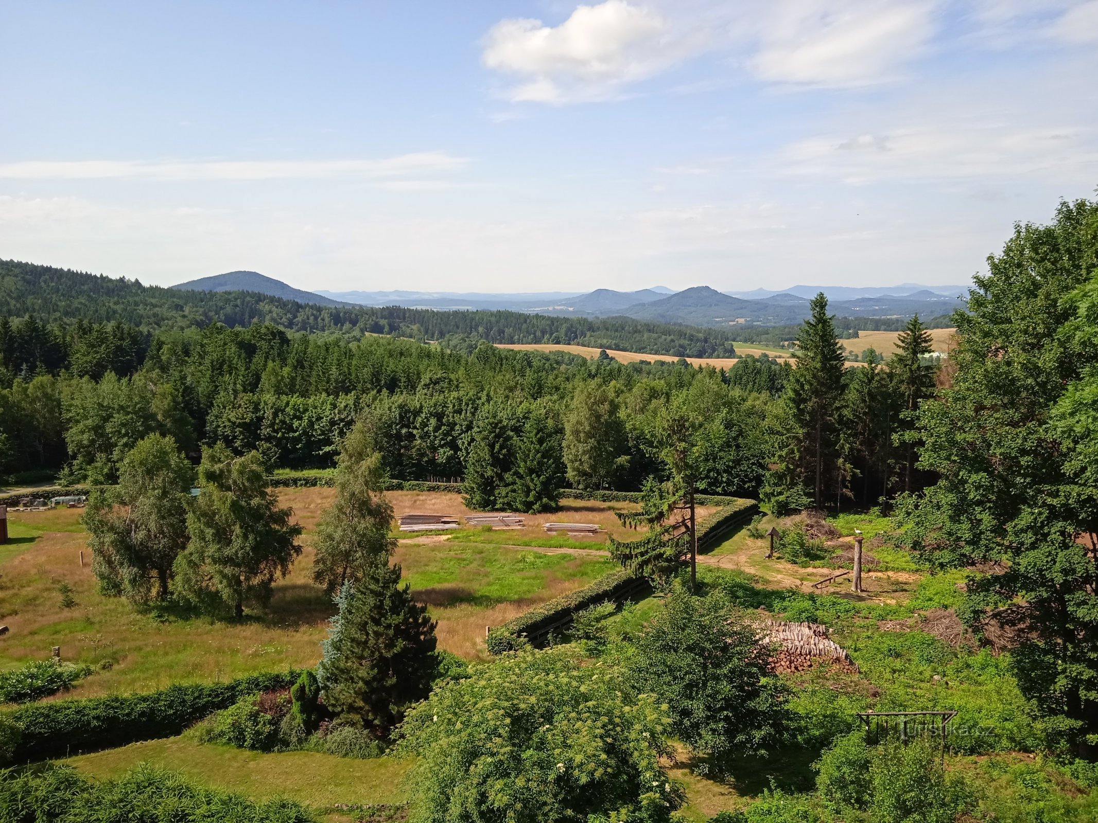 Pogled na Janská kamena pri Krompachu