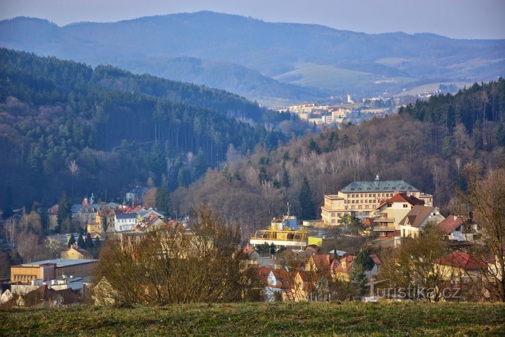 Vidikovac na Luhačovicama (c) Arhiv CCRVM, Z. Urbanovský