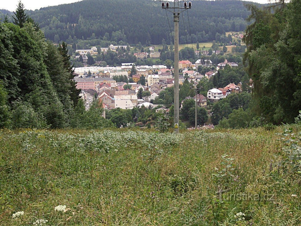 Uitzicht op Nejdek