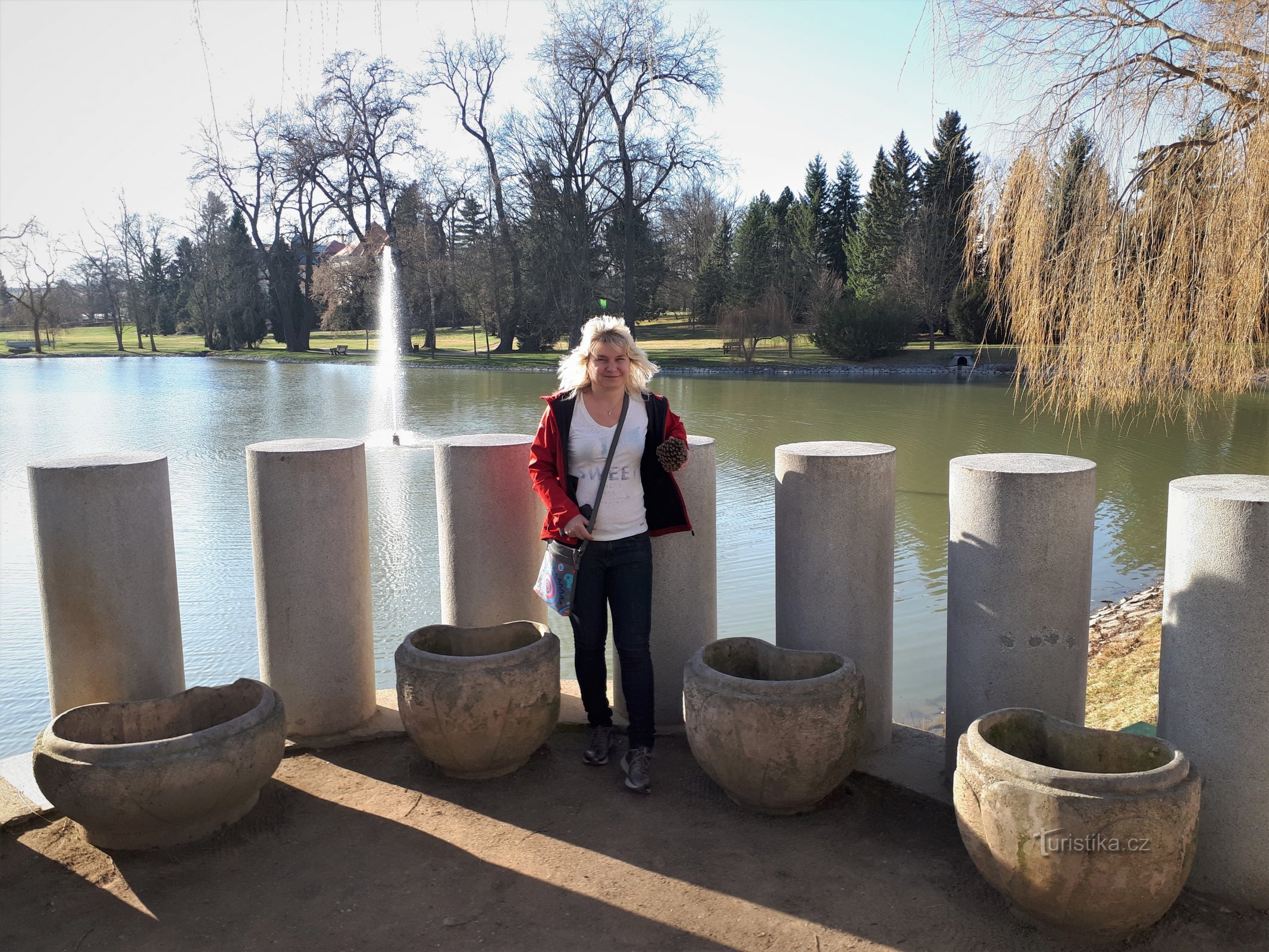 View of the Castle Pond