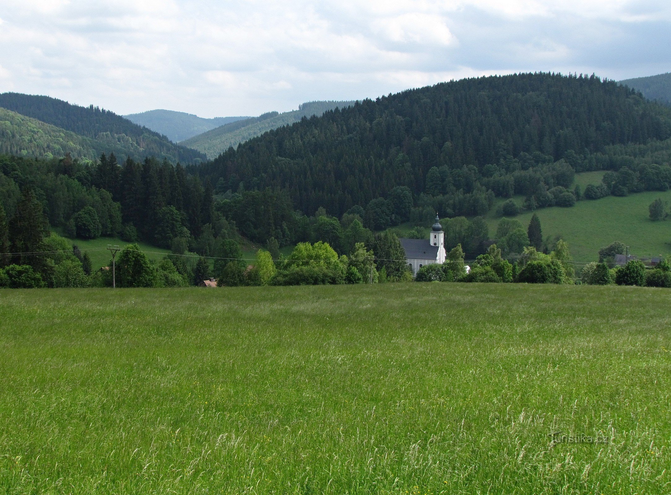 Aussichtspunkt über Heřmanovice