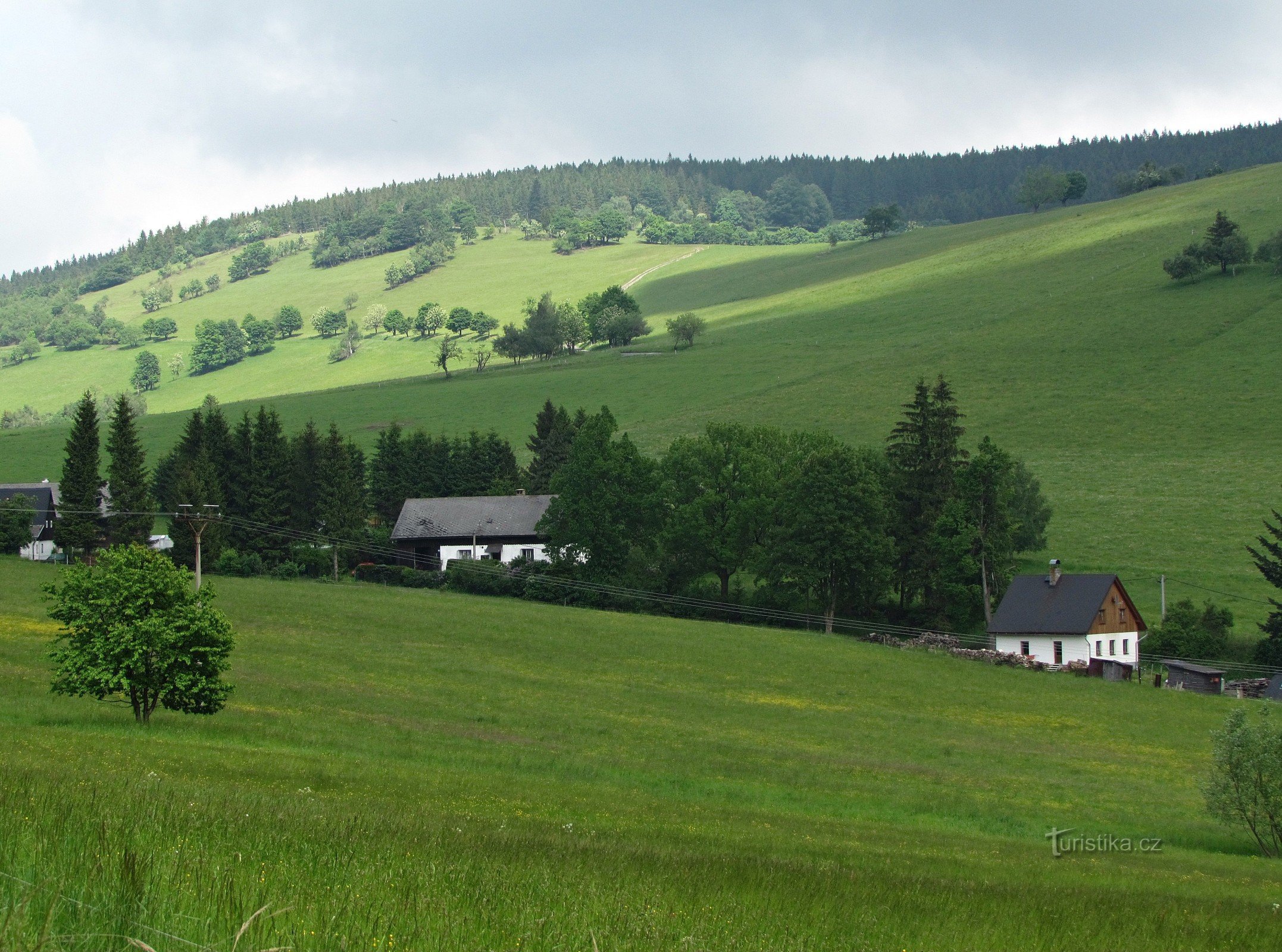 Näköala Heřmanovicelle