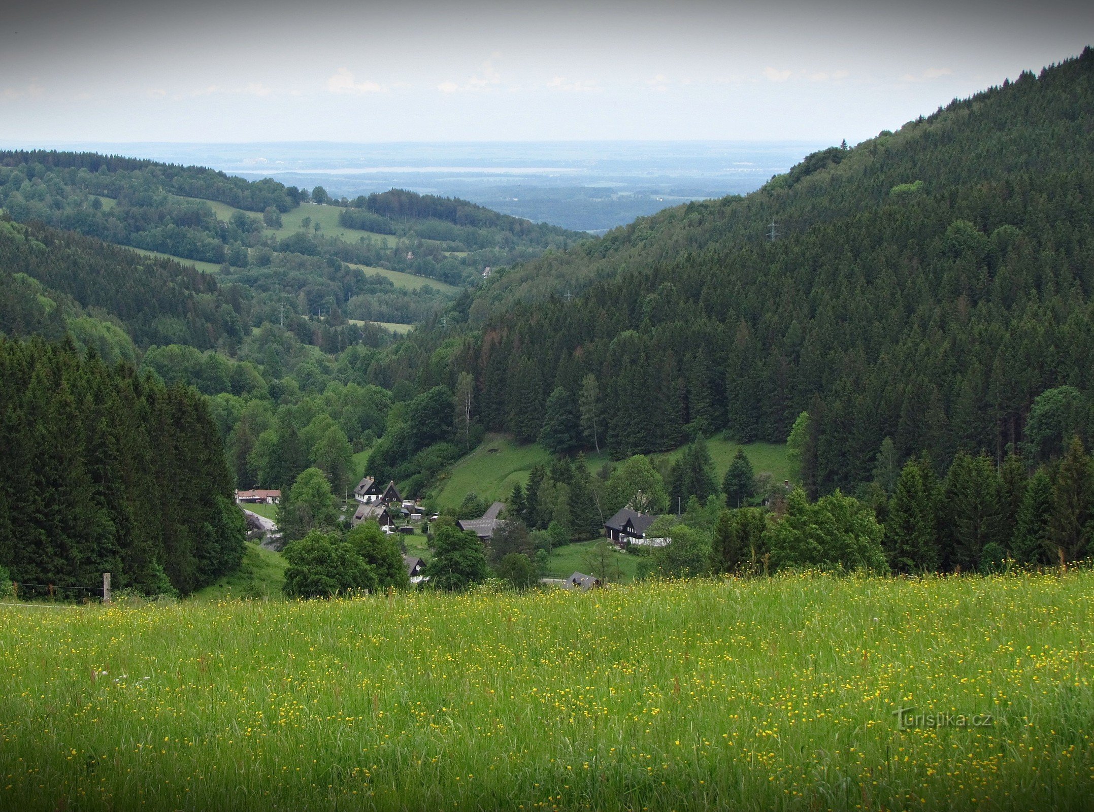 Widok na Górną Dolinę