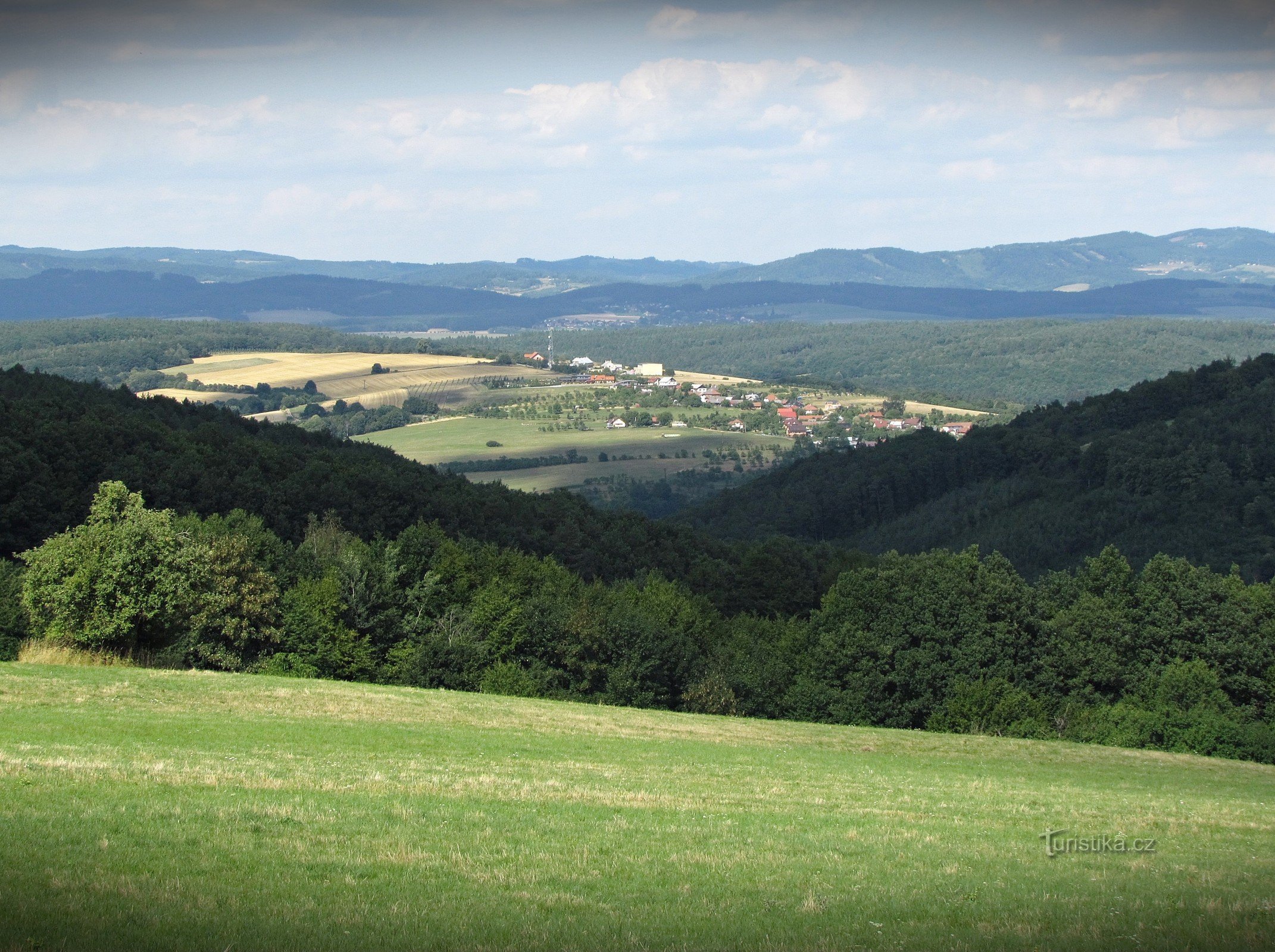 Aussichtspunkt über Kudlov