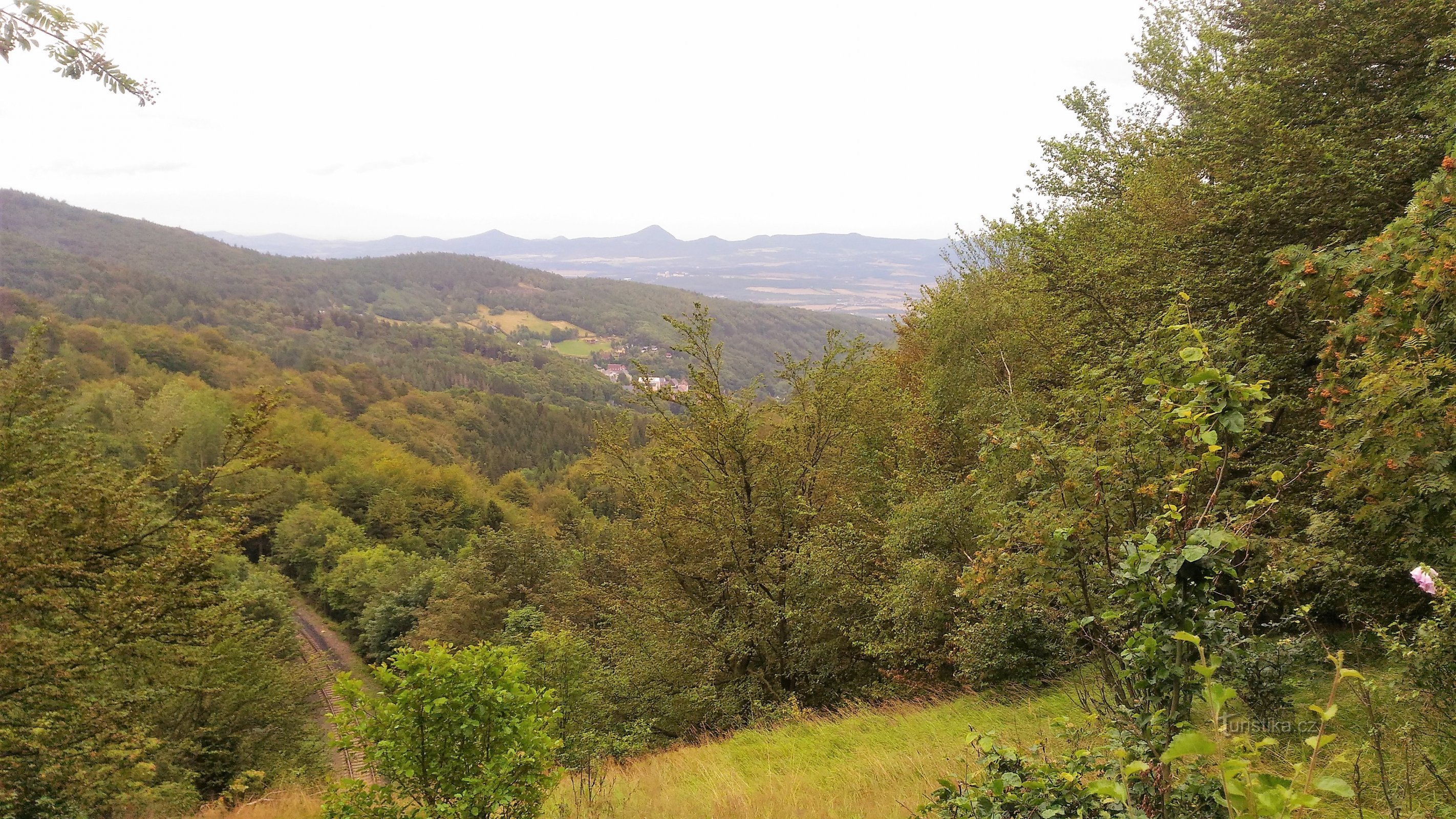 Widok na tunel.