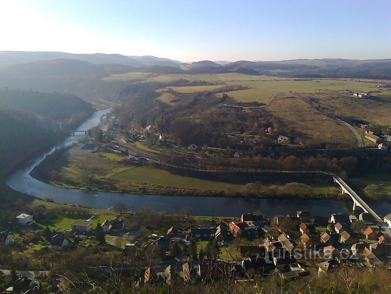 Point de vue de Pěčín