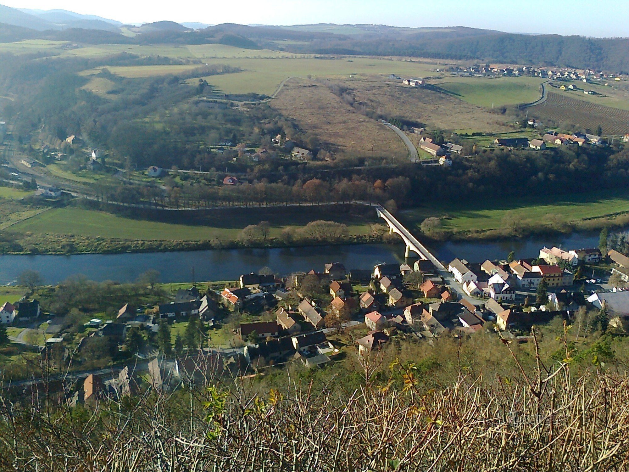 Point de vue de Pěčín