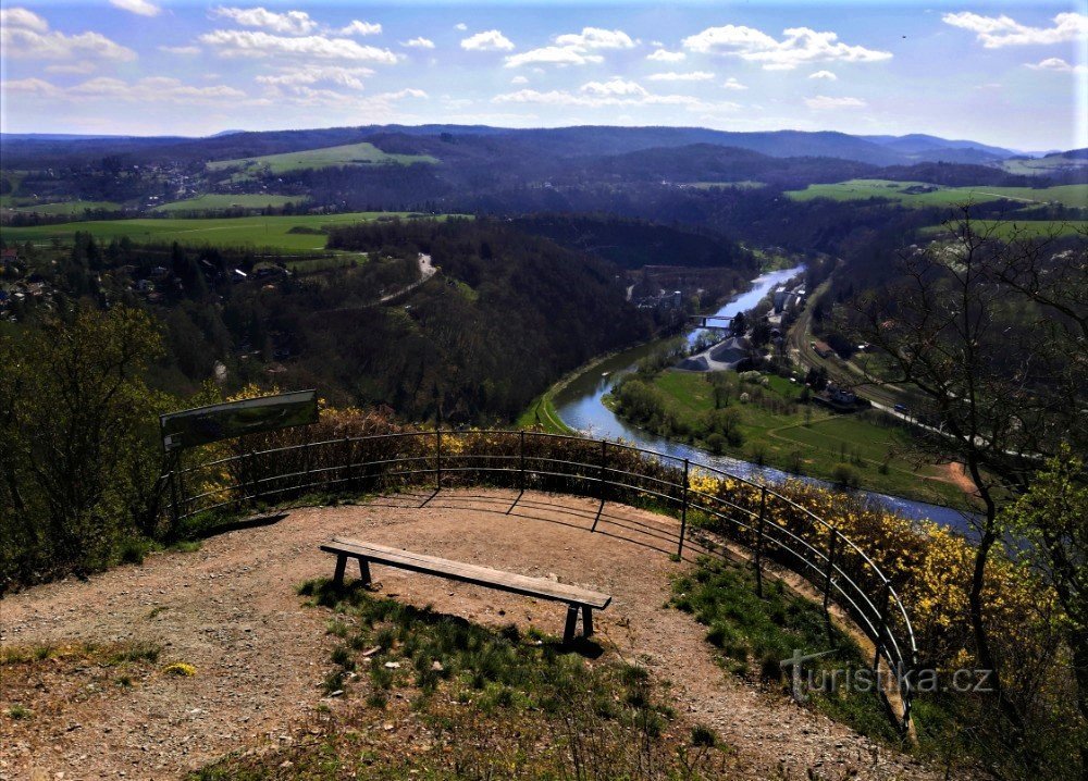 Pěčín utsiktspunkt