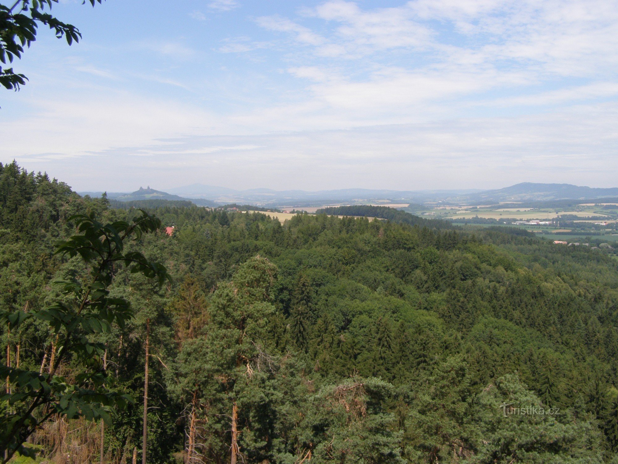Aussichtspunkt des Křížkovský-Chores