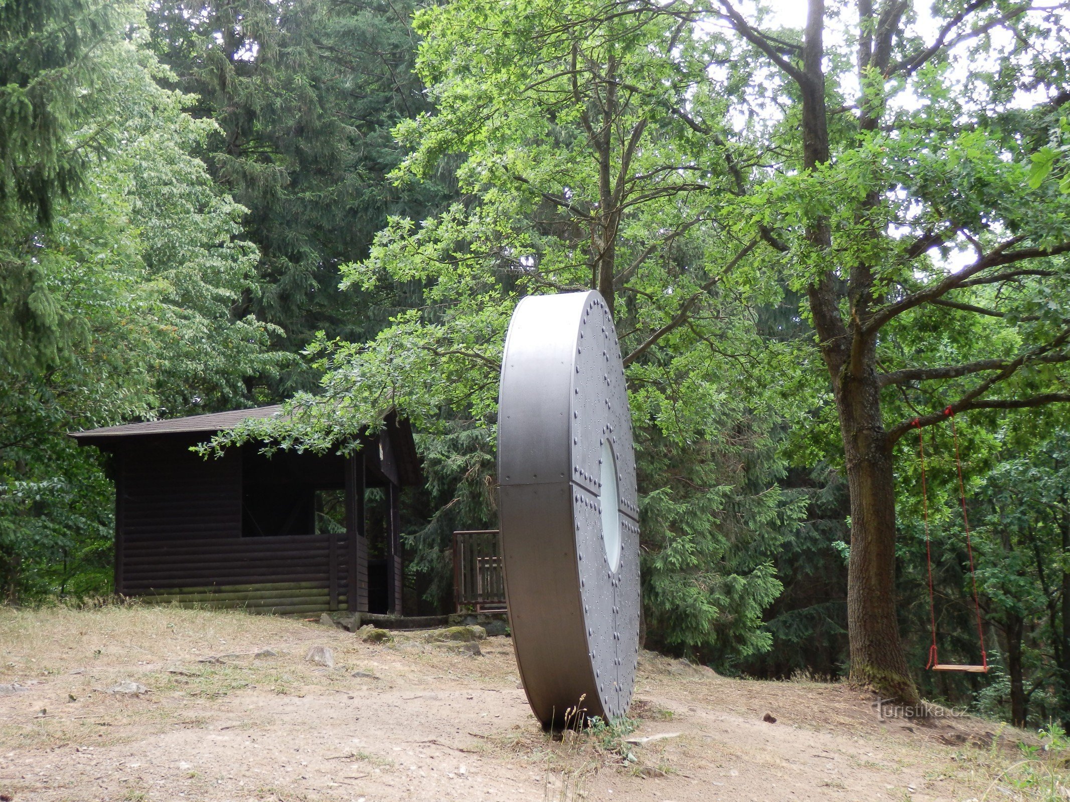 uitzicht op de zandbossen