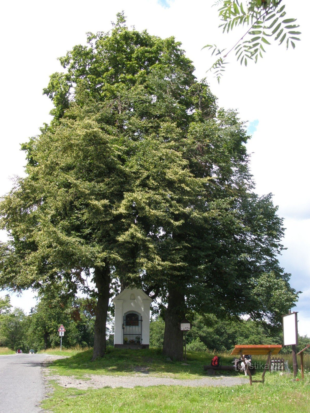 Belvédère à la chapelle au-dessus de Polevské