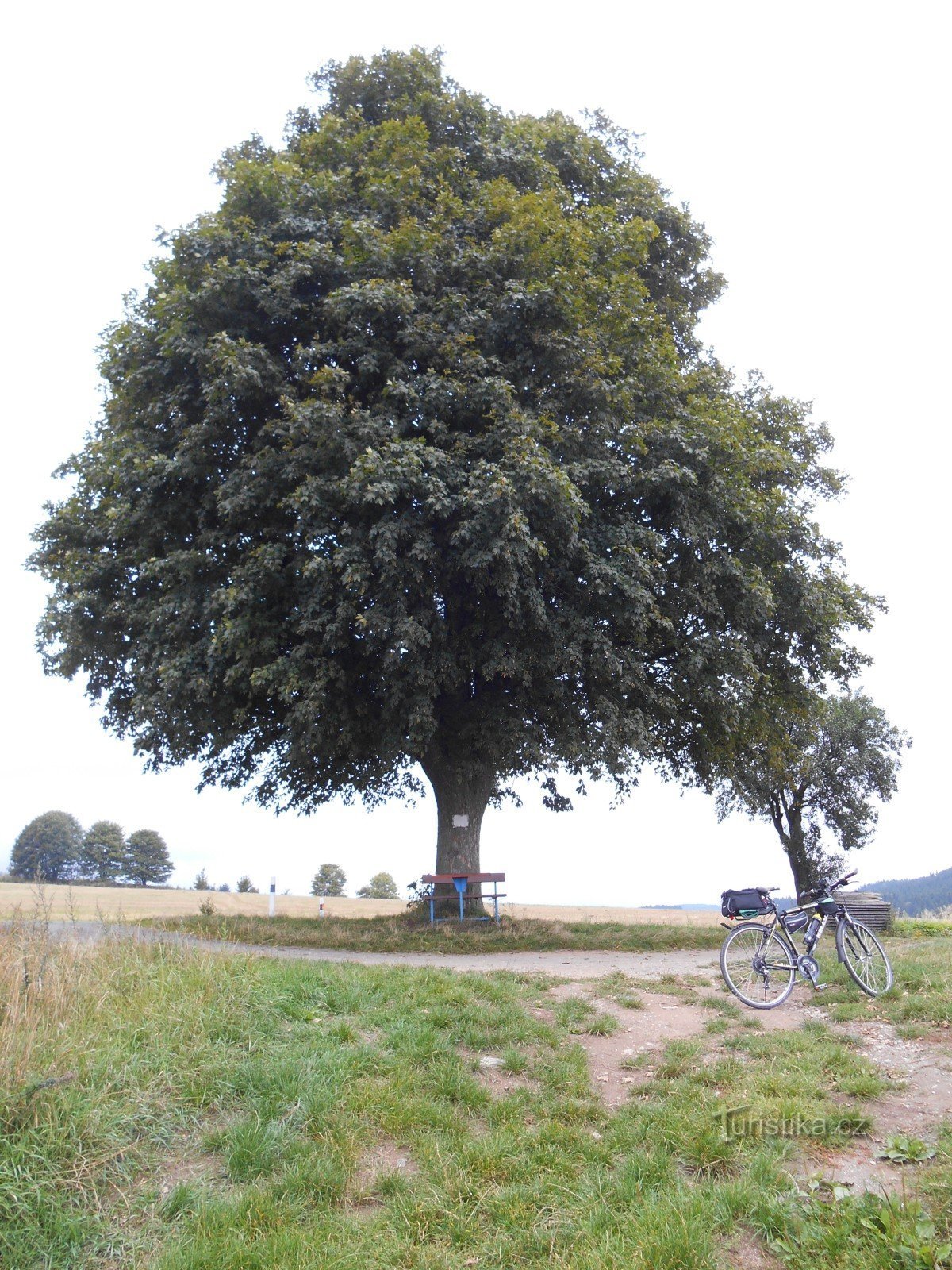 Punto di osservazione lungo la strada sopra Daňkovice