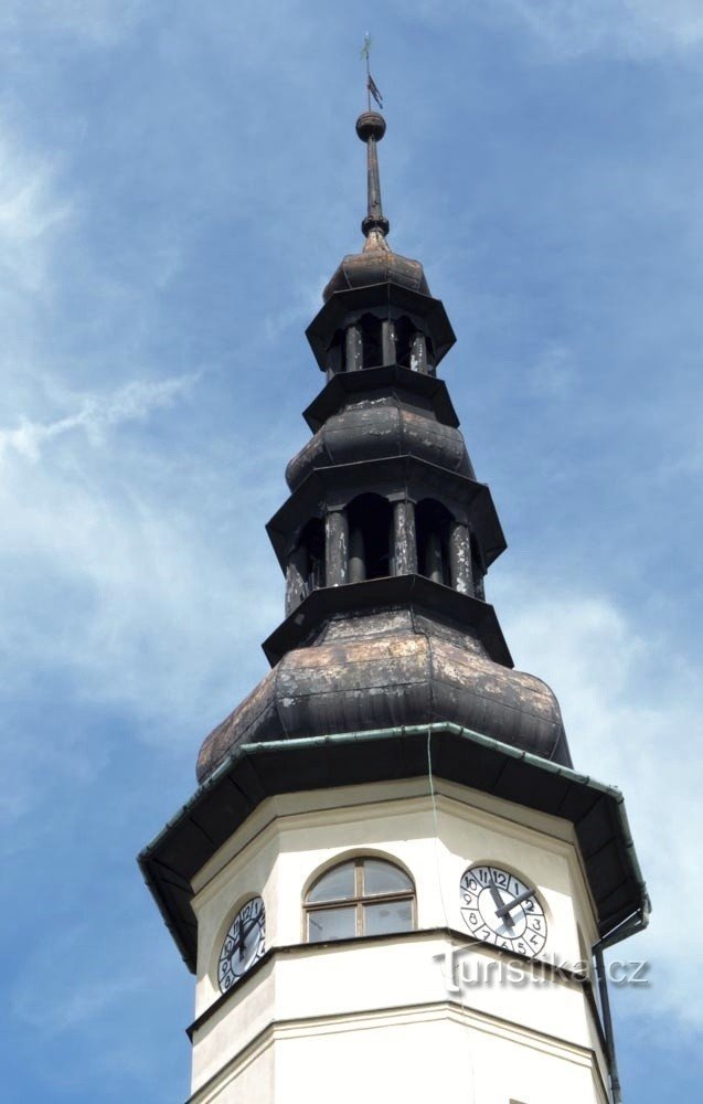 Aussichtsturm im Obergeschoss