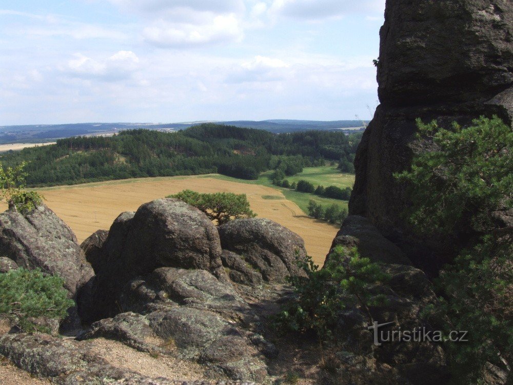 Udsigt fra Capuchin Rocks