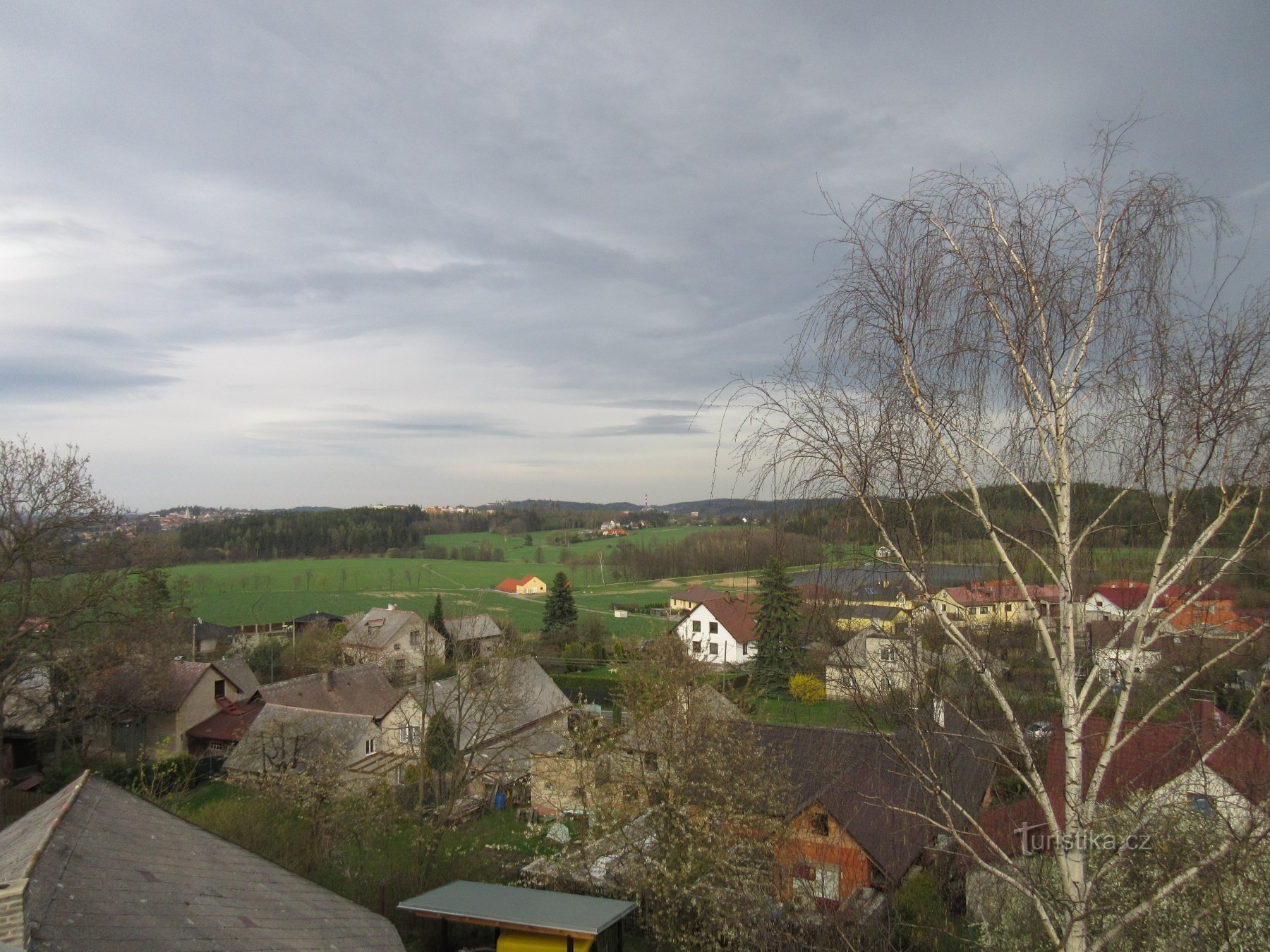 Vue depuis la tour de la mine