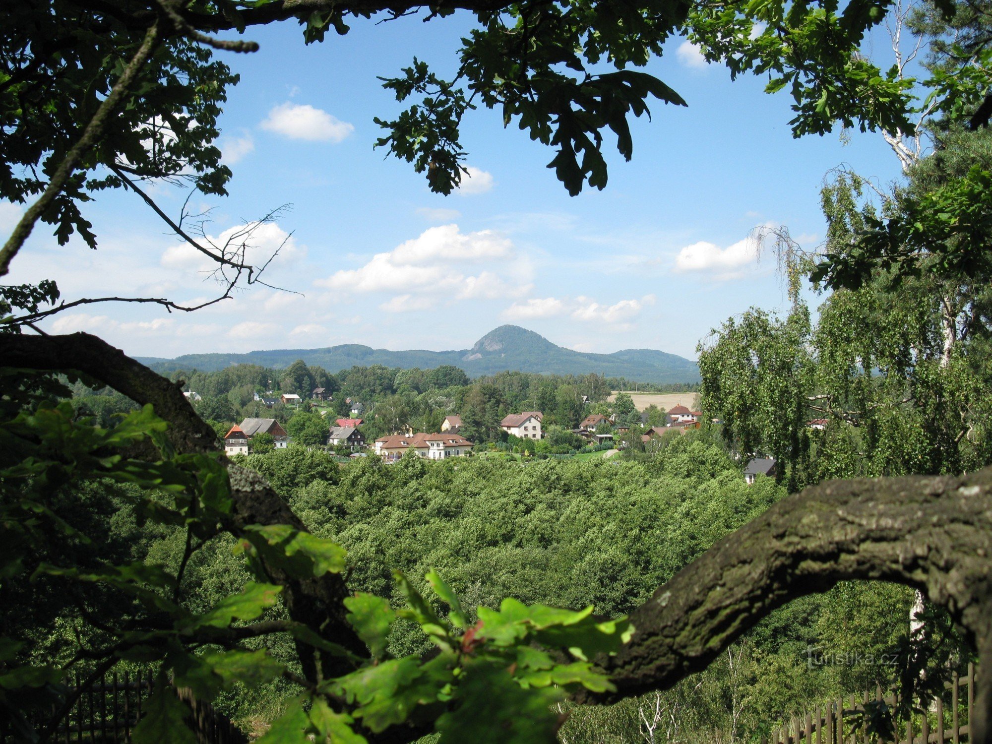 vista desde la columna