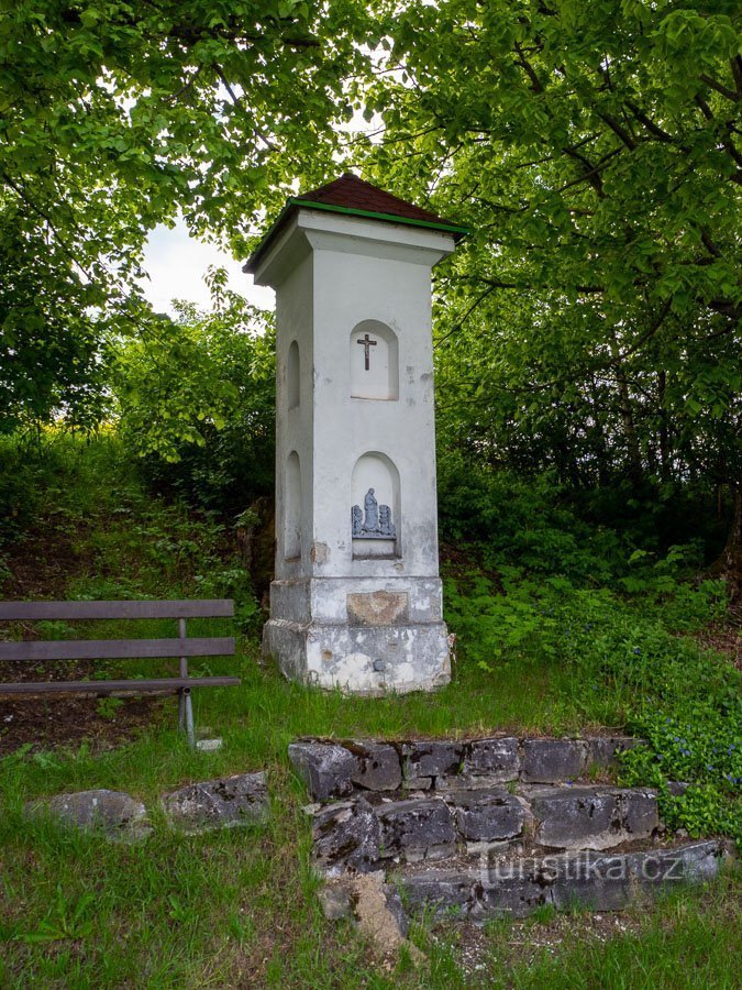 Mirador del tormento de Dios cerca de Javoří