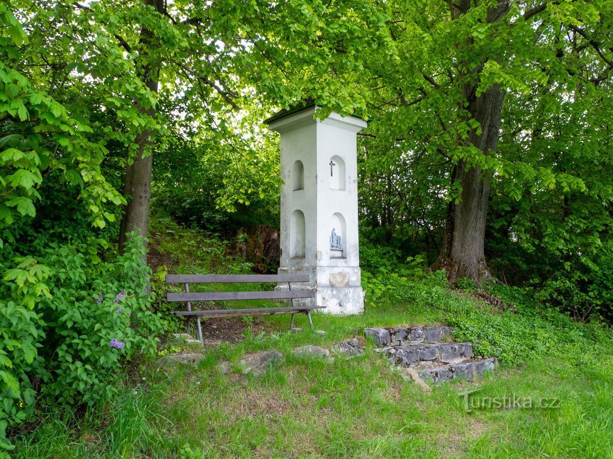 Mirador del tormento de Dios cerca de Javoří