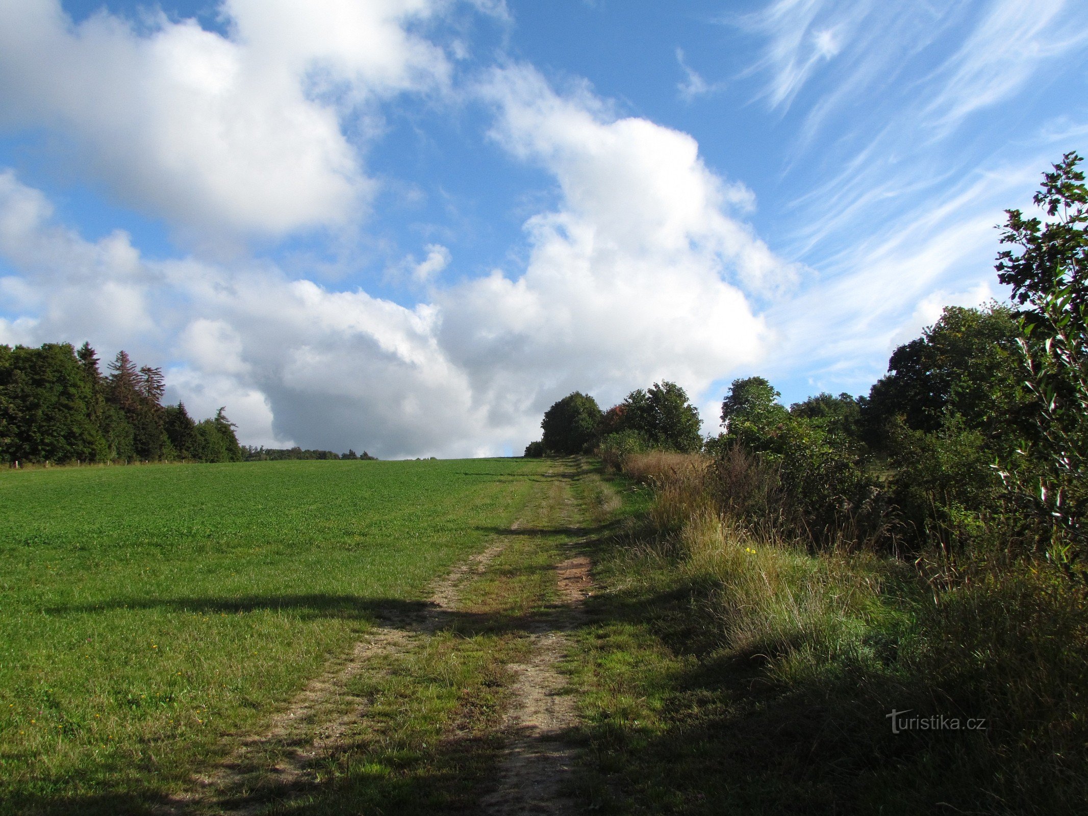 Strada panoramica Janovice-Pastvina