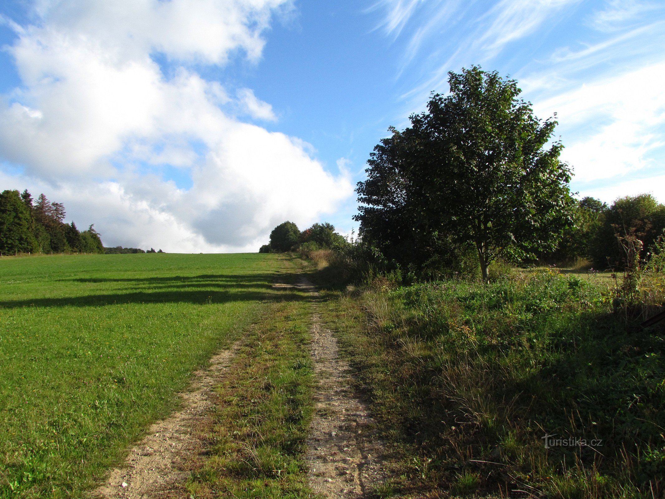 Strada panoramica Janovice-Pastvina