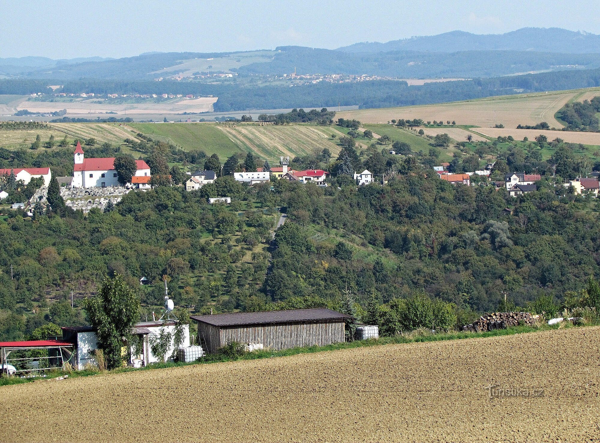 Razgledne točke nad Halenkovicami