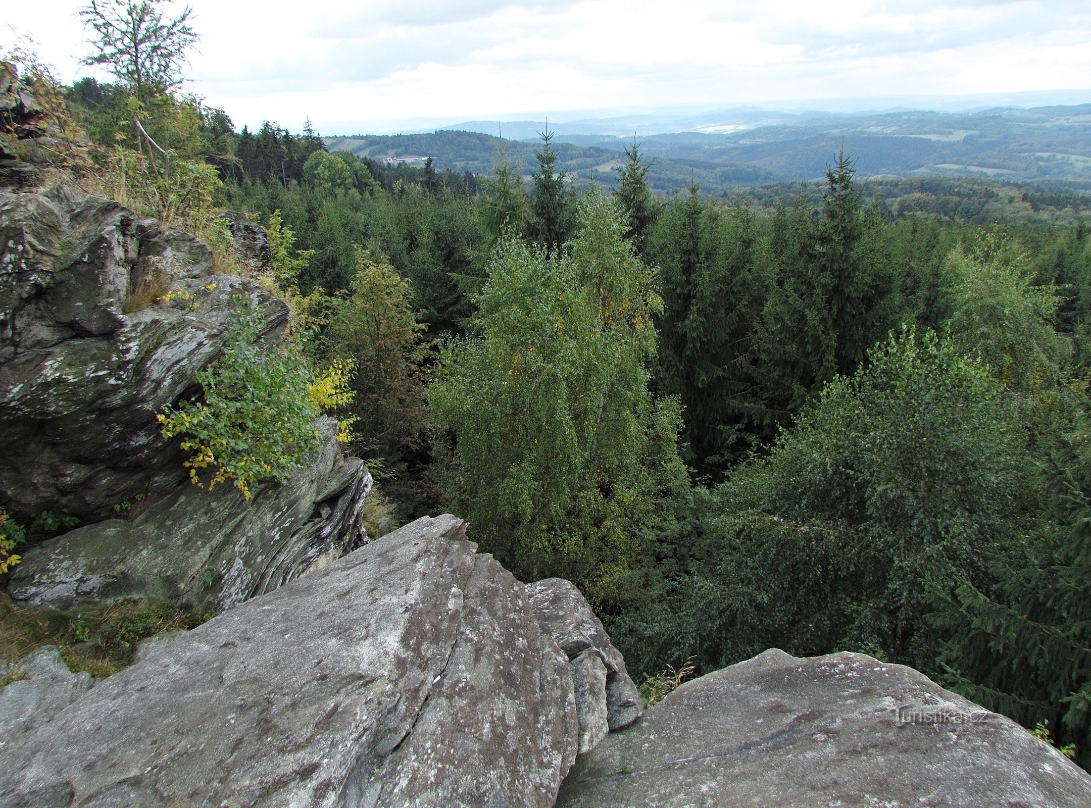 Aussichtsfelsen bei Ferdinandov