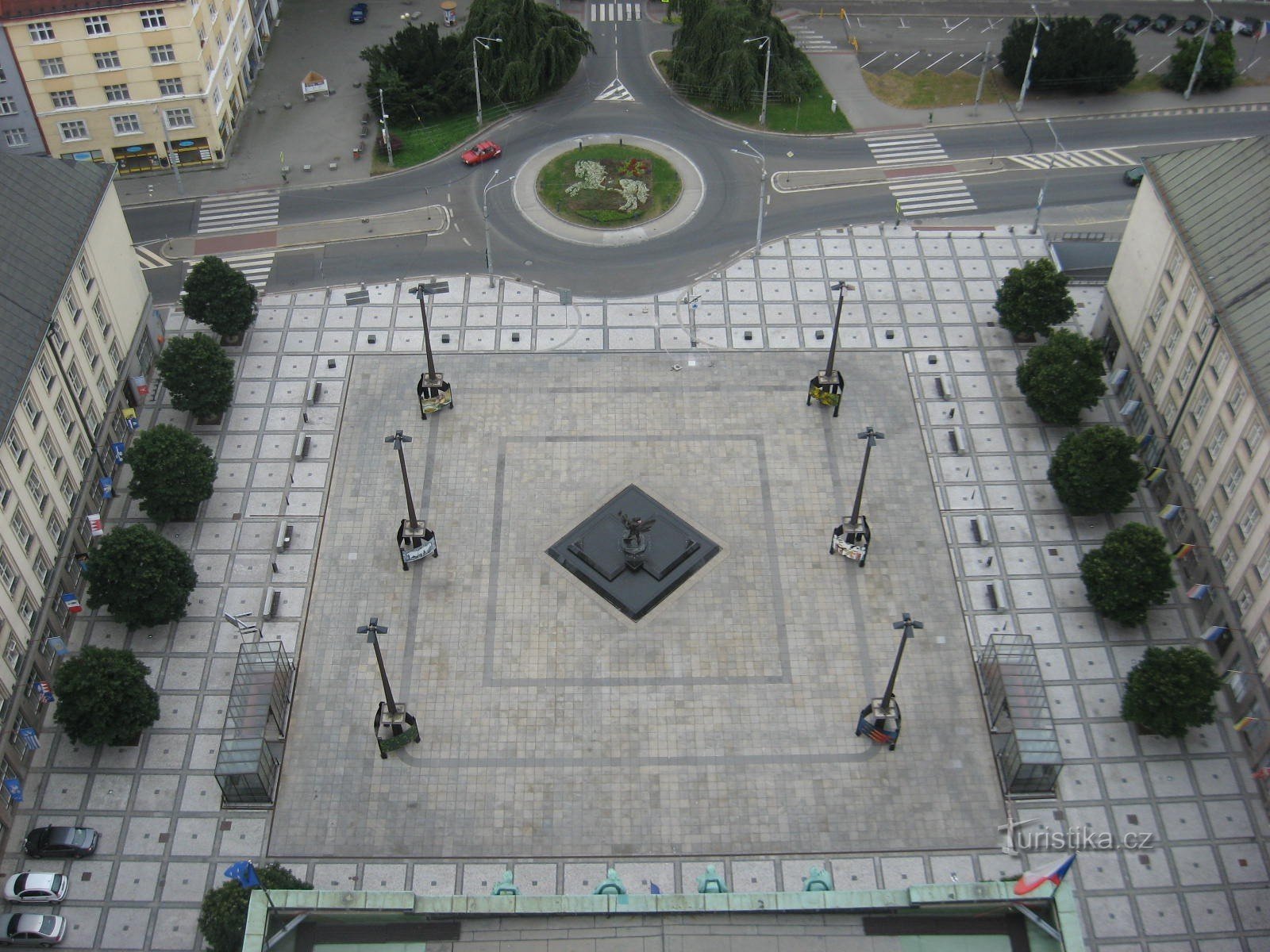 Aussichtsturm des Neuen Rathauses in Ostrava