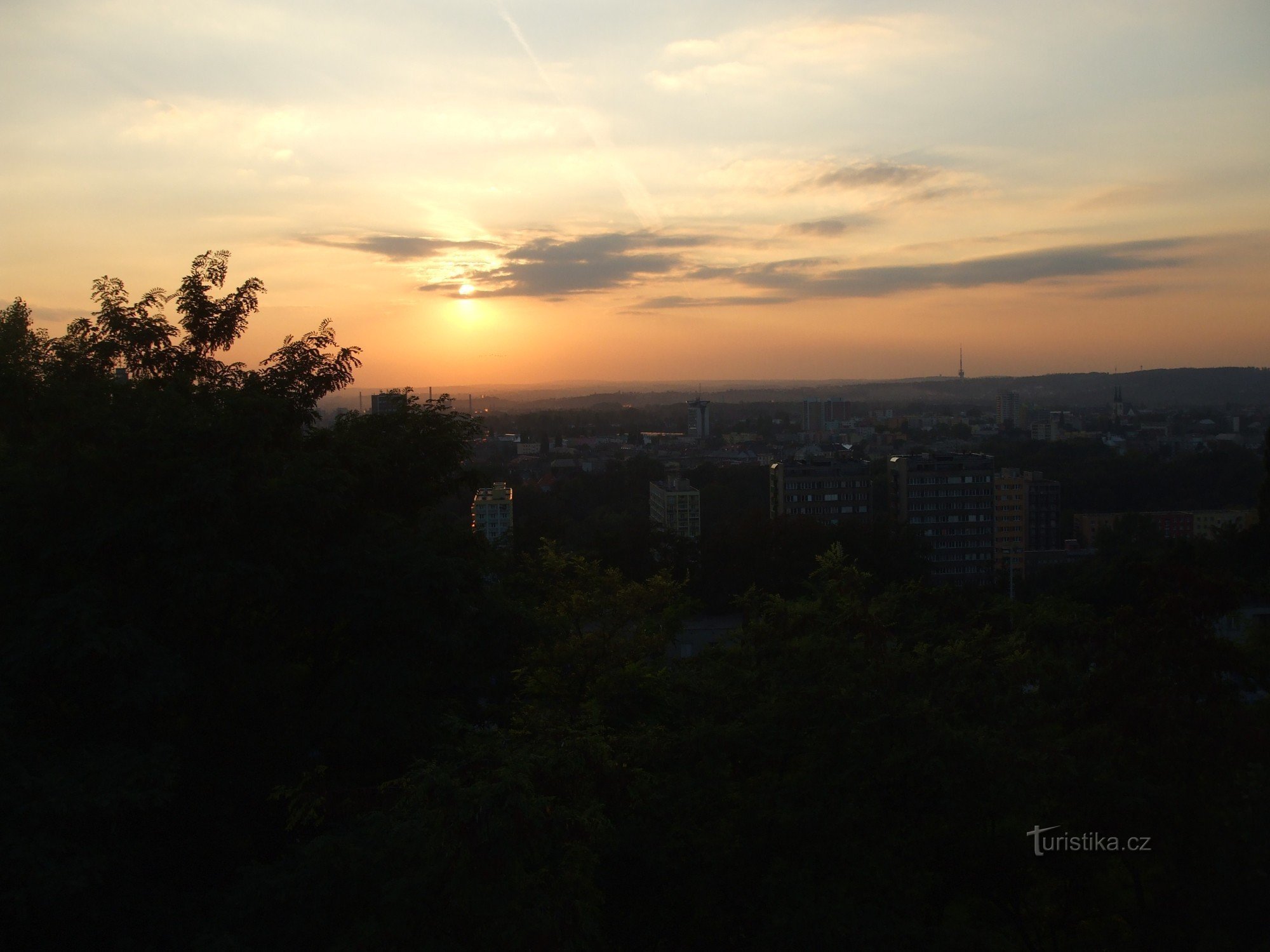 Turnul de observație al Primăriei Noi din Ostrava.