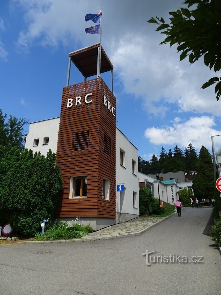 Torre de observação do Centro de Reabilitação em Čeladná