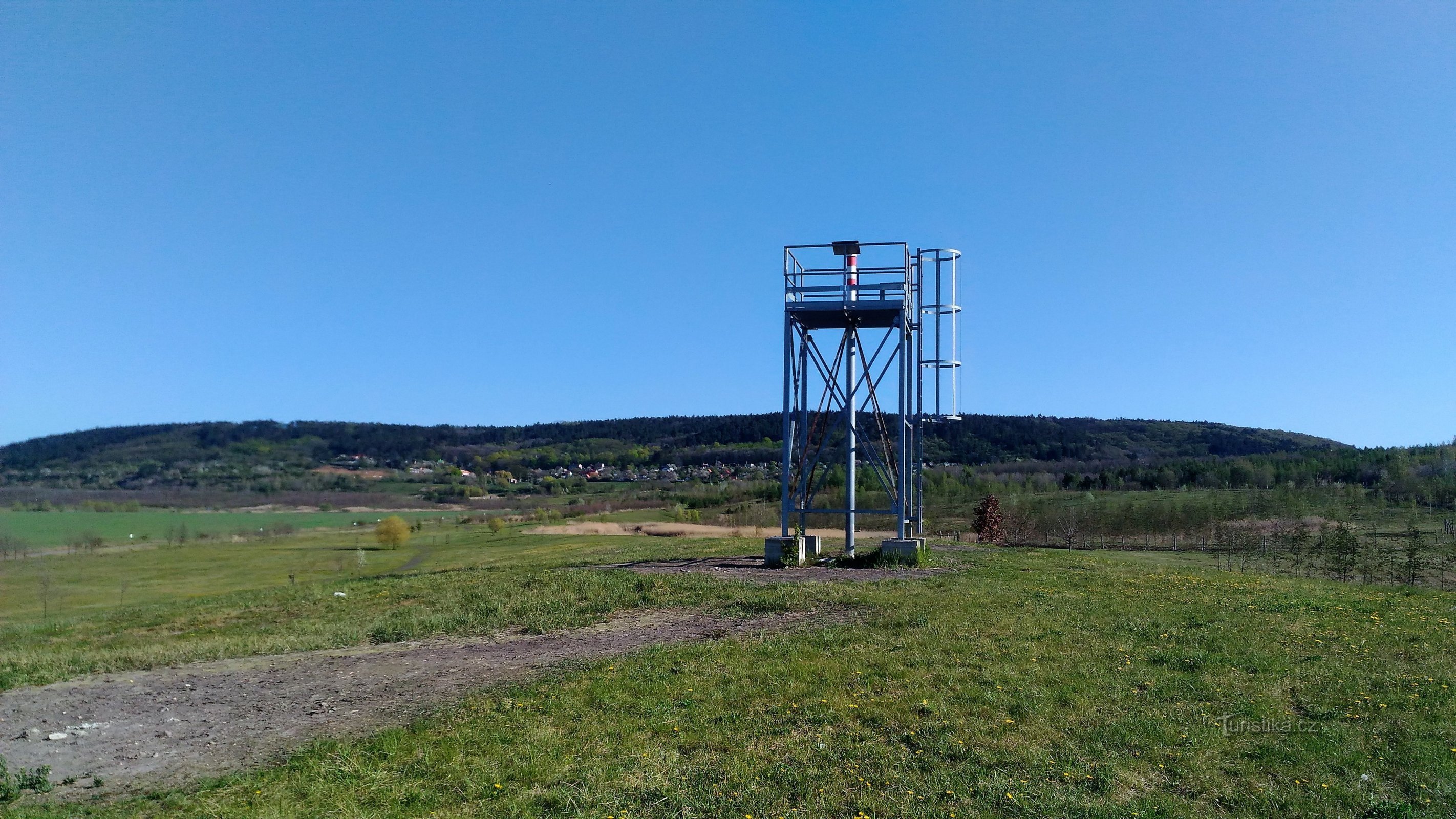 Lookout tower near Most.