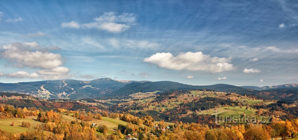 Lookout point Márinkův kříž