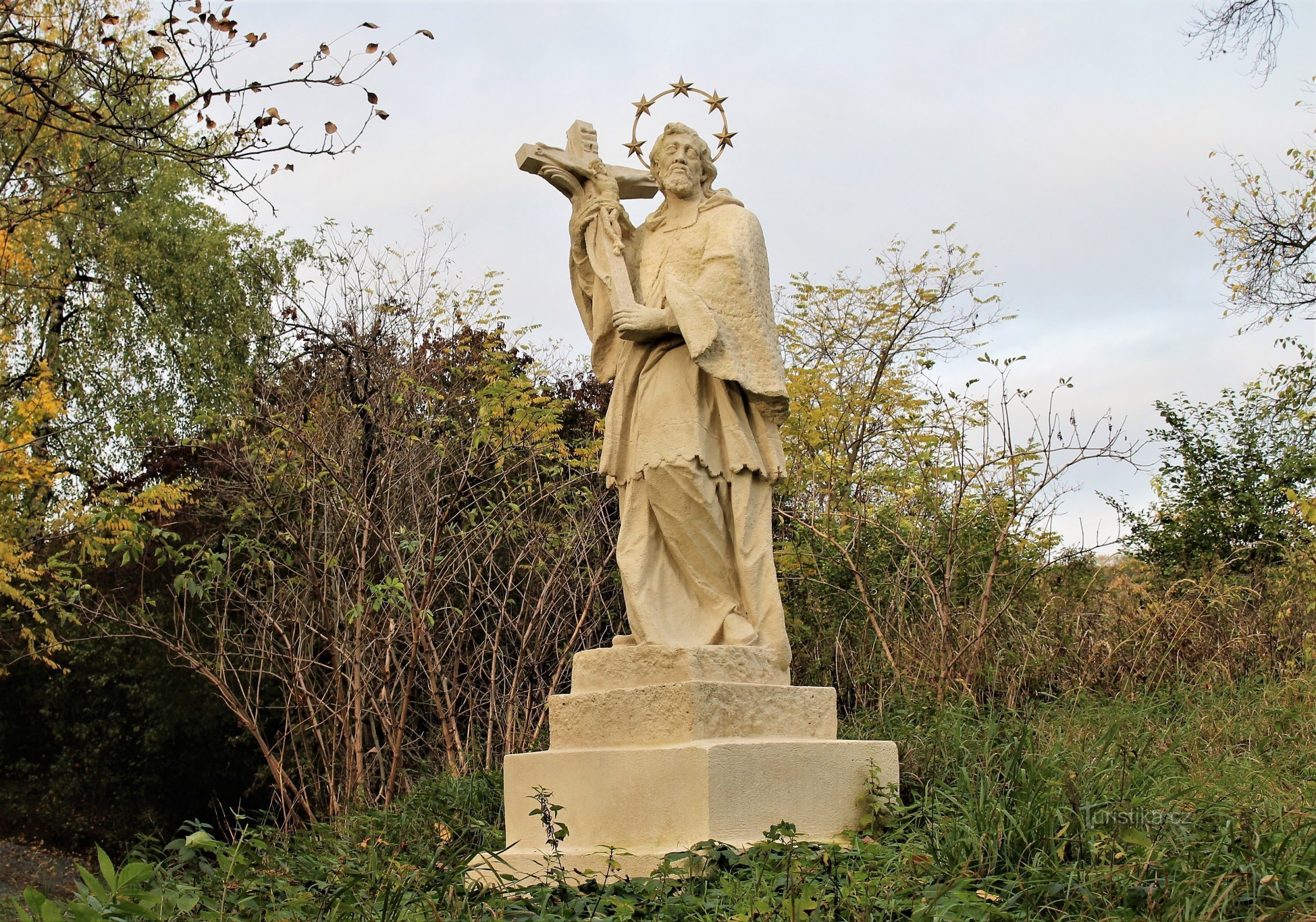 Vihon - statue af St. Jan Nepomucký