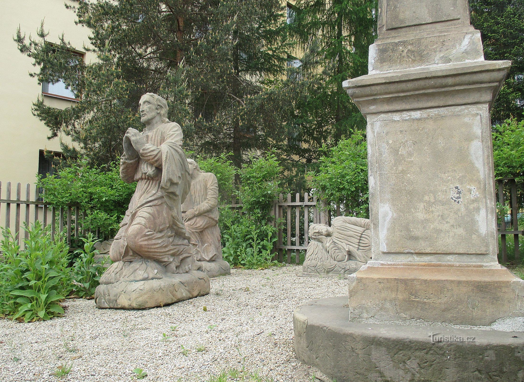 Szene aus dem Garten Gethsemane (Jablonec n. N.)